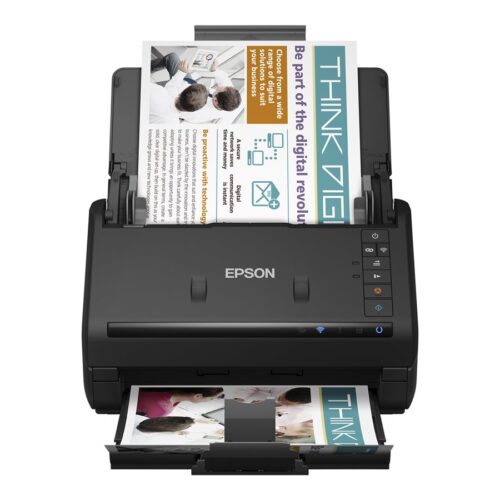 EPSON WorkForce ES-500W II Document scanner Contact Image Sensor CIS Duplex 600x600dpi 35ppm ADF 100sheets 4000scans/d USB Wi-Fi