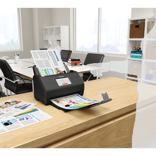 EPSON WorkForce ES-580W Document scanner Contact Image Sensor CIS Duplex 600x600dpi 35ppm ADF 100sheets 4000scans/d USB Wi-Fi