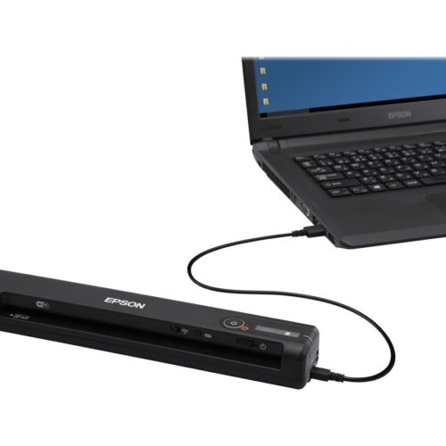 EPSON WorkForce ES-60W Sheetfed scanner Contact Image Sensor CIS A4 600x600dpi 300scans/d USB 2.0 Wi-Fi