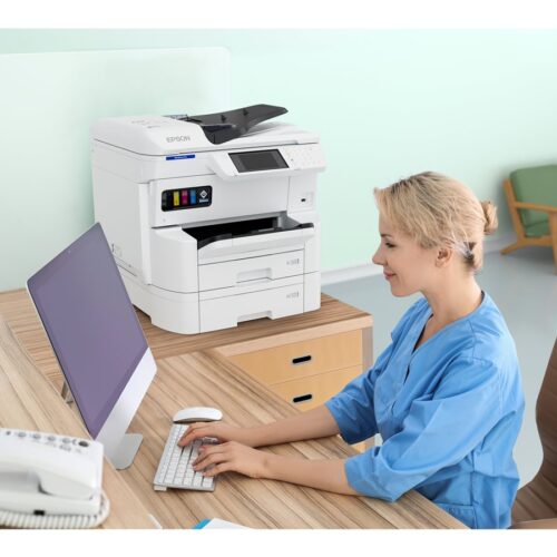 EPSON WorkForce Pro EM-C7100DWF Inkjet Multifunction Printer A3 color 25ppm