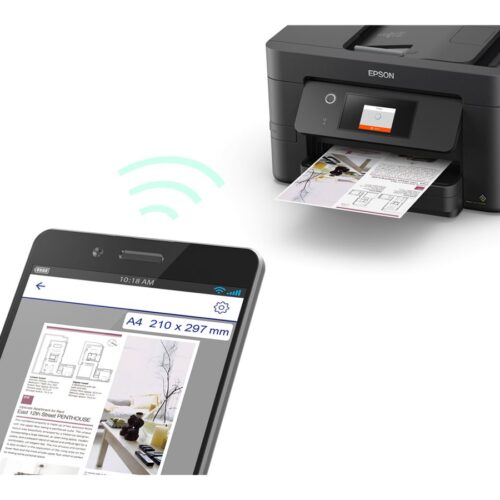 EPSON WorkForce Pro WF-3820DWF MFP colour ink-jet A4 21ppm print 250 sheets USB 2.0 LAN Wi-Fi USB host