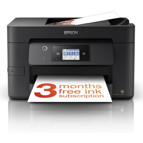 EPSON WorkForce Pro WF-3820DWF MFP colour ink-jet A4 21ppm print 250 sheets USB 2.0 LAN Wi-Fi USB host