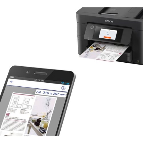 EPSON WorkForce Pro WF-4820DWF MFP colour ink-jet A4 210x297mm A4 25ppm print 250 sheets USB 2.0 LAN Wi-Fi USB host