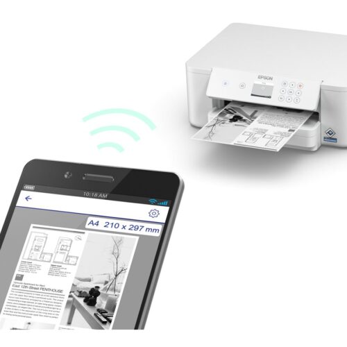 EPSON WorkForce Pro WF-M4119DW Printer Mono B/W Duplex ink-jet A4 4800x2400dpi 21ppm 250 sheets USB 2.0 LAN USB host Wi-Fi