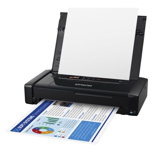 EPSON WorkForce WF-110W Printer colour ink-jet A4 5760x1440dpi 7ppm mono/4ppm colour capacity 20 sheets USB 2.0 Wi-Fi