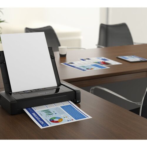 EPSON WorkForce WF-110W Printer colour ink-jet A4 5760x1440dpi 7ppm mono/4ppm colour capacity 20 sheets USB 2.0 Wi-Fi
