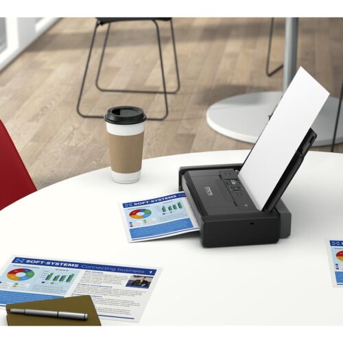 EPSON WorkForce WF-110W Printer colour ink-jet A4 5760x1440dpi 7ppm mono/4ppm colour capacity 20 sheets USB 2.0 Wi-Fi