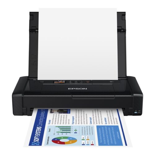 EPSON WorkForce WF-110W Printer colour ink-jet A4 5760x1440dpi 7ppm mono/4ppm colour capacity 20 sheets USB 2.0 Wi-Fi