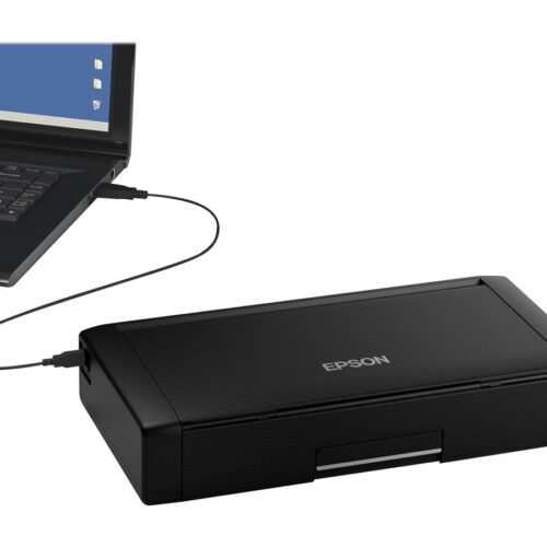 EPSON WorkForce WF-110W Printer colour ink-jet A4 5760x1440dpi 7ppm mono/4ppm colour capacity 20 sheets USB 2.0 Wi-Fi