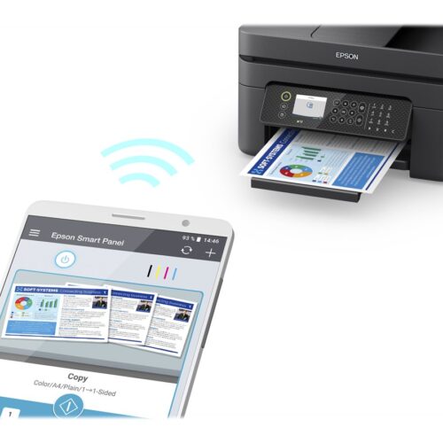 EPSON WorkForce WF-2950DWF MFP colour ink-jet 216x297mm A4 10ppm print 100 sheets USB 2.0 Wi-Fi