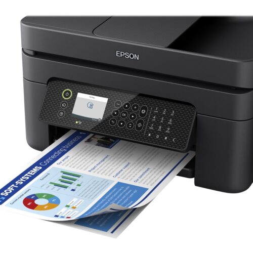 EPSON WorkForce WF-2950DWF MFP colour ink-jet 216x297mm A4 10ppm print 100 sheets USB 2.0 Wi-Fi