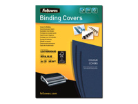 FELLOWES A4 Leatherbord Cover Blue 25PK FSC