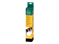 FELLOWES anneaux plastiques 6mm blanc x 25pk