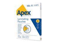 FELLOWES APEX POCHETTES A3 80 MIC 100PK MDD