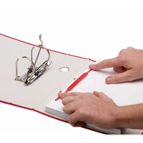 FELLOWES Biding Clip 100 Red