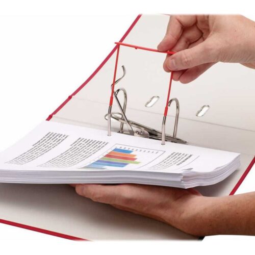 FELLOWES Biding Clip 100 Red