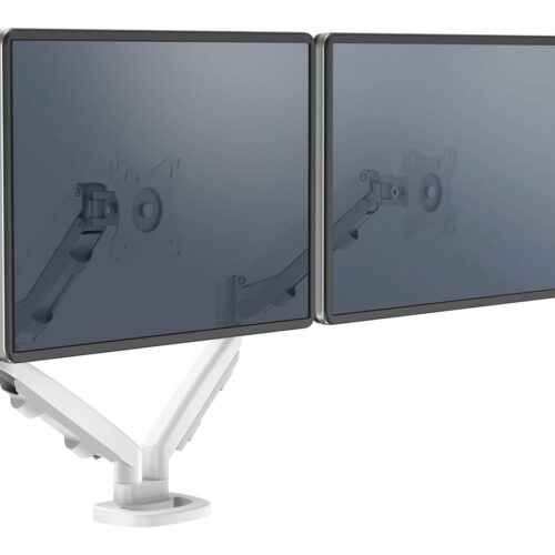 FELLOWES BRAS ARTICULE DOUBLE ECRAN EPPADUAL BLANC compatible jusqu’à 39 POUCES