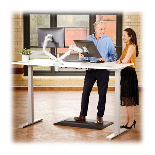 FELLOWES BRAS ARTICULE DOUBLE ECRAN EPPADUAL BLANC compatible jusqu’à 39 POUCES