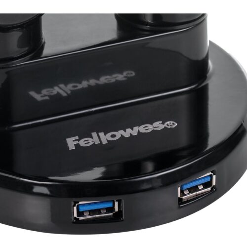 FELLOWES Bras porte-écrans triple Platinum Series