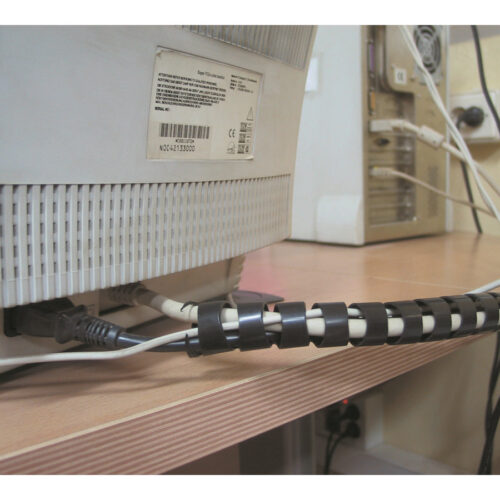 FELLOWES CableZip™ – Rassembleur de câbles – Noir