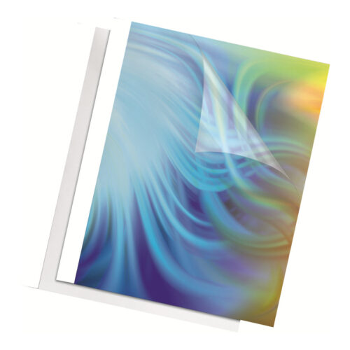 FELLOWES CPE STANDING-BLANC 3 MM X 100