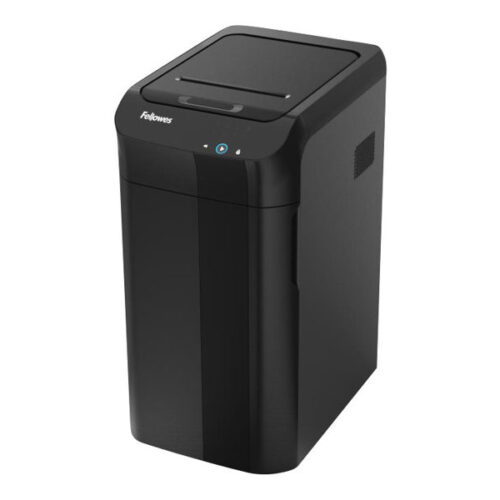 FELLOWES DESTRUCTEUR DE DOCUMENTS AUTOMAX 350C COUPE CROISÉE – 230V EU/UK