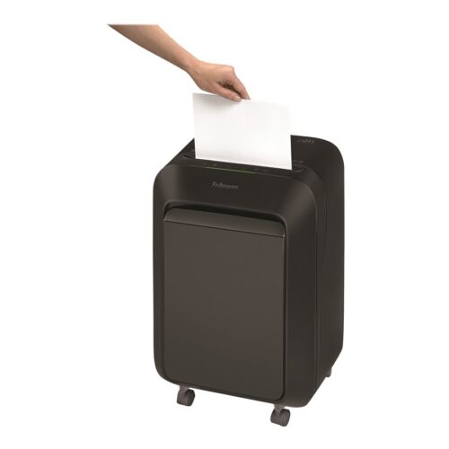 FELLOWES DESTRUCTEUR MICROSHRED LX211 NOIR COUPE MICROPARTICULES 230V EU/UK