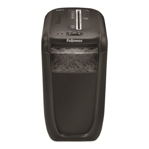 FELLOWES Destructeur Powershred® 60Cs Coupe croisée – Black – 230V