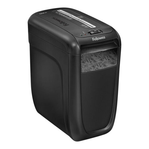 FELLOWES Destructeur Powershred® 60Cs Coupe croisée – Black – 230V