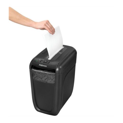 FELLOWES Destructeur Powershred® 60Cs Coupe croisée – Black – 230V