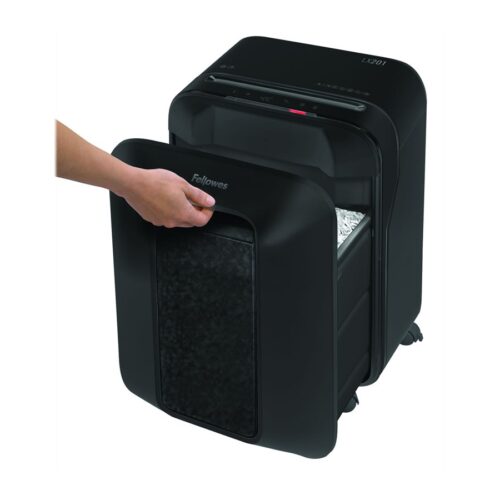 FELLOWES Destructeur Powershred® LX201 microparticules – Black – 230V