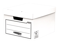FELLOWES General Storage Box White 10PK FSC