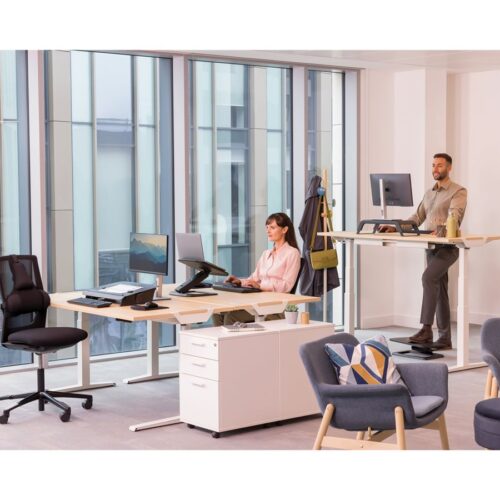 FELLOWES Hana Lt Foot Rest Black