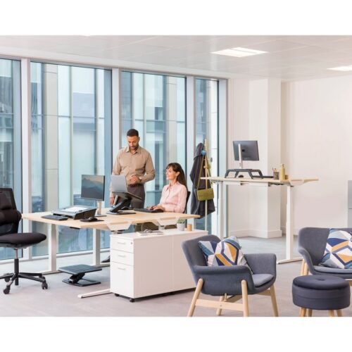 FELLOWES Hana Lt Foot Rest Black
