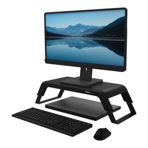FELLOWES Hana Lt Monitor Riser Black