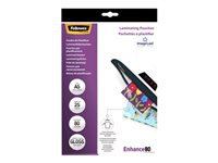 FELLOWES IL POCH BRILLANTES A5 80 MIC X 25