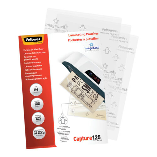 FELLOWES IL POCHETTES A4 125 MICRONS X 100
