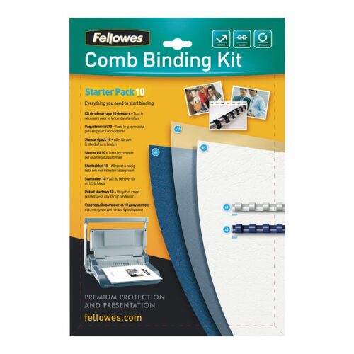 FELLOWES KIT DE RELIURE POUR 10 DOCUMENTS