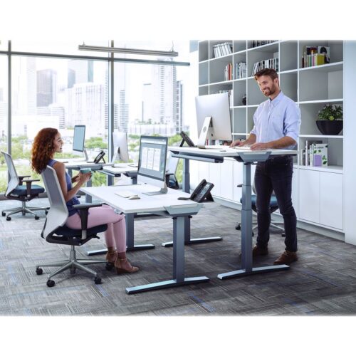 FELLOWES LEVADO PLATEAU SEUL BLANC 180CM X 80CM