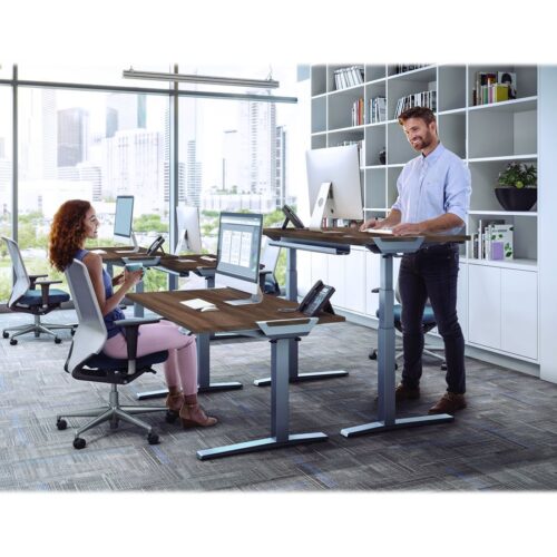 FELLOWES LEVADO PLATEAU SEUL NOYER 180CM X 80CM