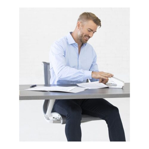 FELLOWES LX840 Half Strip Stapler White