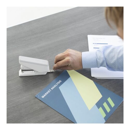 FELLOWES LX840 Half Strip Stapler White