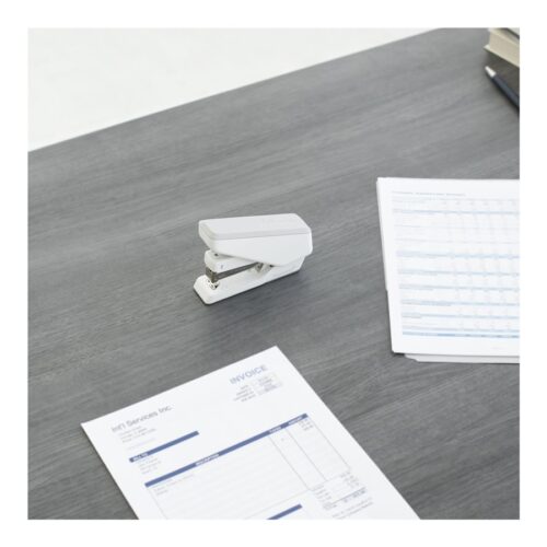 FELLOWES LX840 Half Strip Stapler White