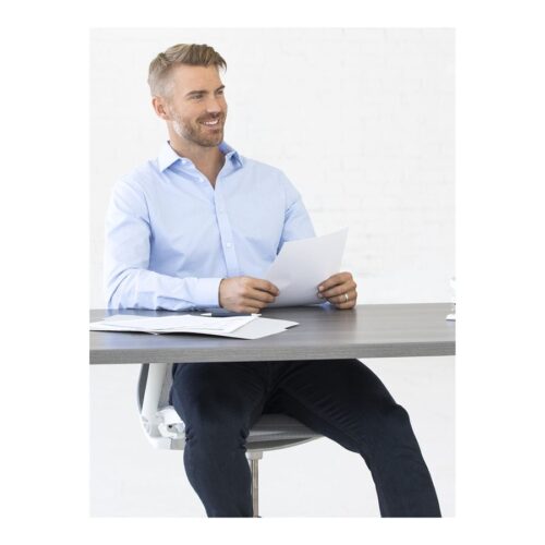 FELLOWES LX840 Half Strip Stapler White