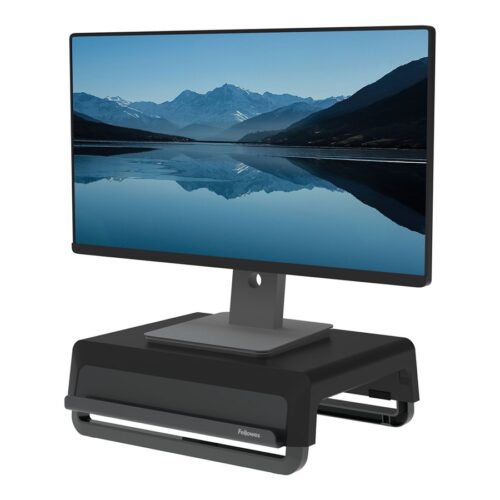 FELLOWES Monitor Support Breyta Black