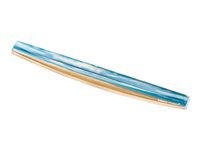 FELLOWES Photo Gel Keyboard Wrist Rest with Microban Protection Sandy Beach