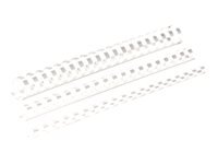 FELLOWES Plastic Comb 25mm White A4 50PK