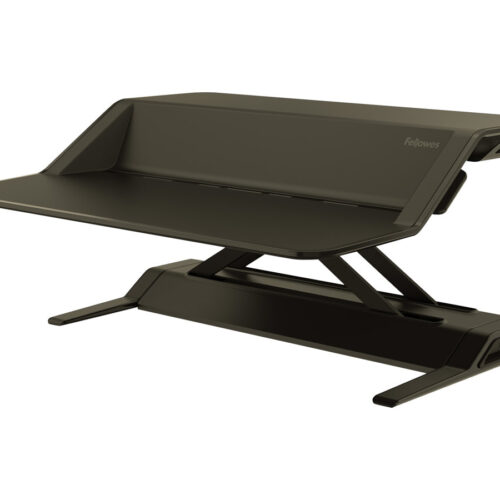 FELLOWES Plate-Forme Assis-Debout Lotus-Noir