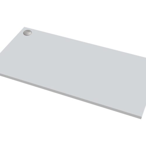 FELLOWES PLATEAU SEUL GRIS CLAIR 140CM X 80CM