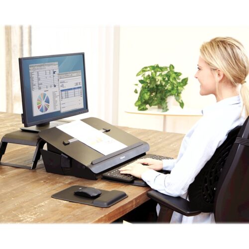 FELLOWES PORTE DOCUMENTS HANA- NOIR